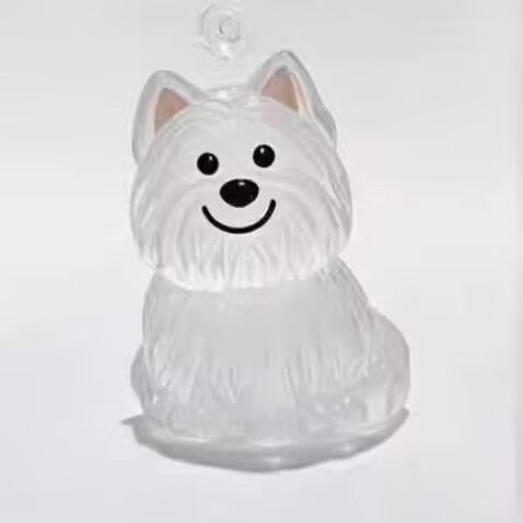 Pet Hair Keepsake Pendant / Keychain (Dog Version)