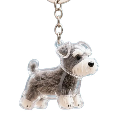 Pet Hair Keepsake Pendant / Keychain (Dog Version)