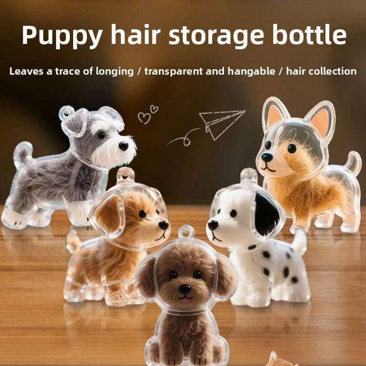 Pet Hair Keepsake Pendant / Keychain (Dog Version)