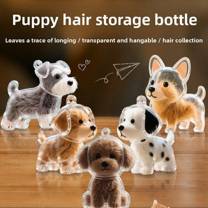Pet Hair Keepsake Pendant / Keychain (Dog Version)