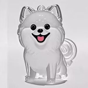 Pet Hair Keepsake Pendant / Keychain (Dog Version)